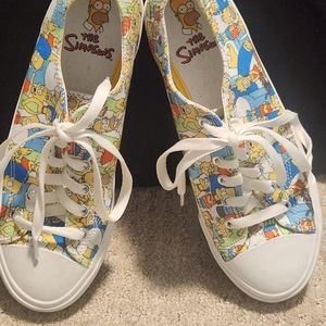 The Simpsons men's sneaker size 7.5